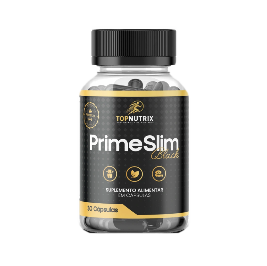 PrimeSlim Black em sua embalagem original TopNutrix