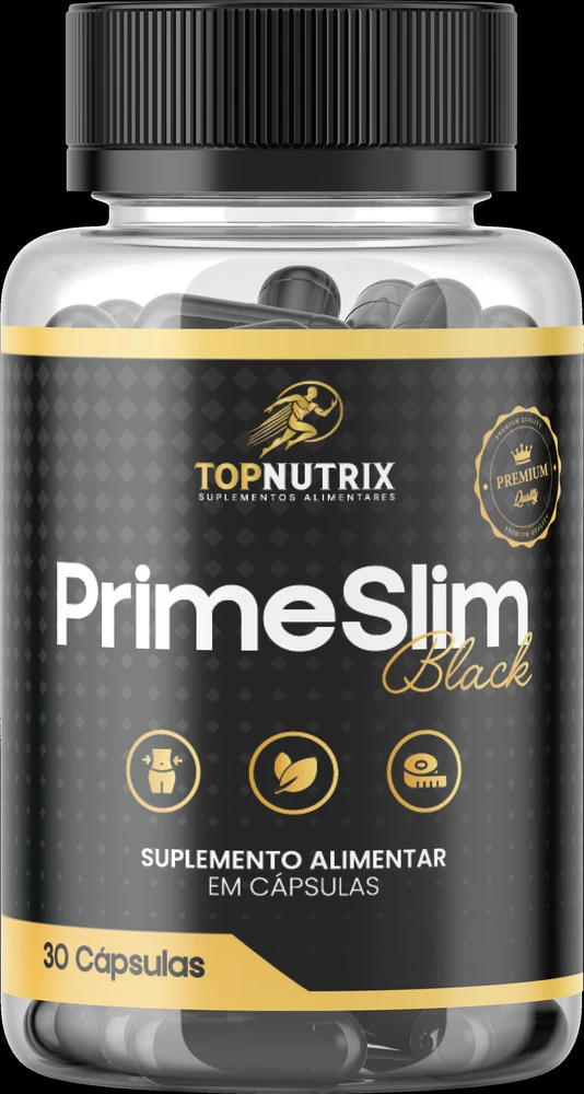 Embalagem oficial de PrimeSlim Black